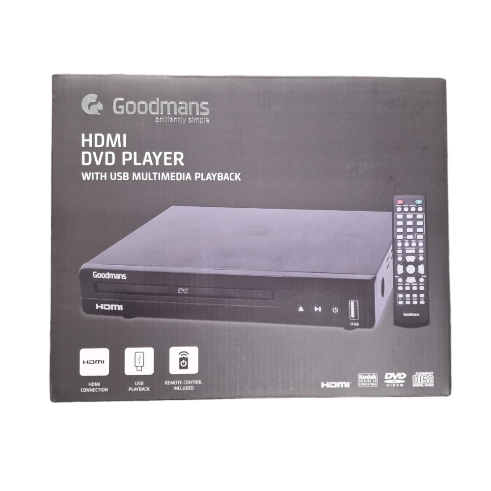 Goodmans Goodmans HDMI DVD Player Own4Less